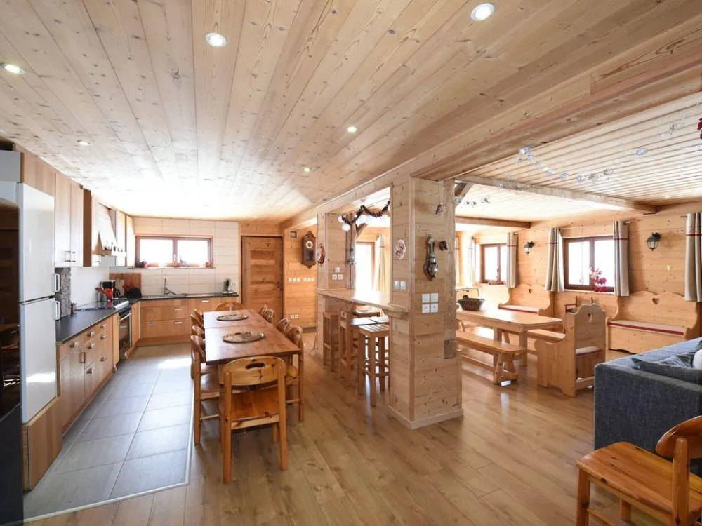 LIVING ROOM AND KITCHEN