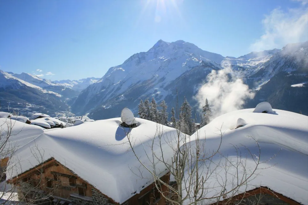 Vue plongeante sur la vallée de la Tarentaise
