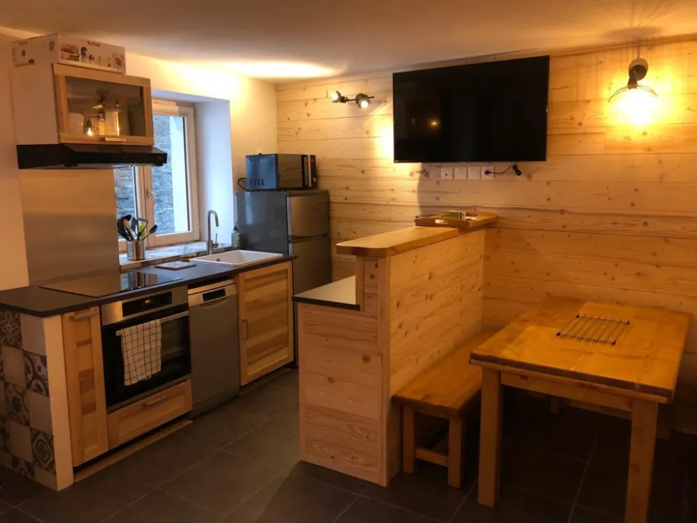 Appartement style chalet les menuires
