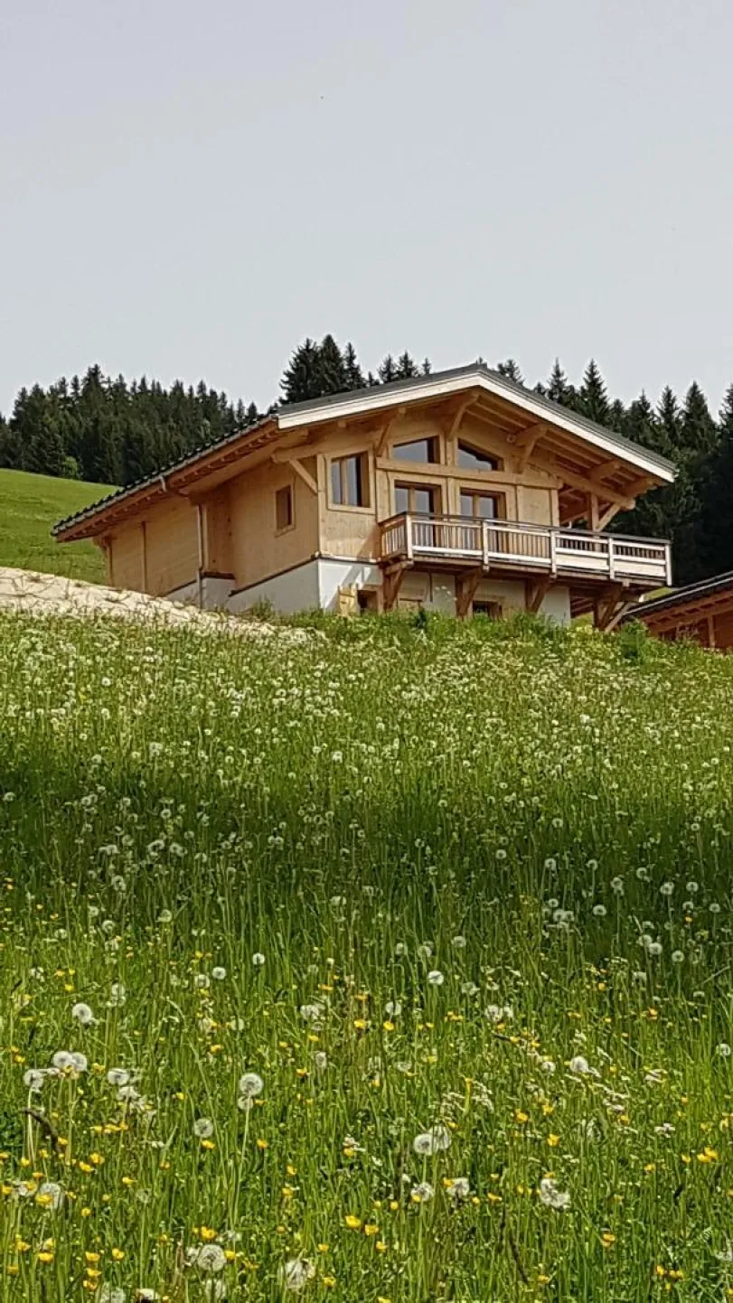 le chalet en été
