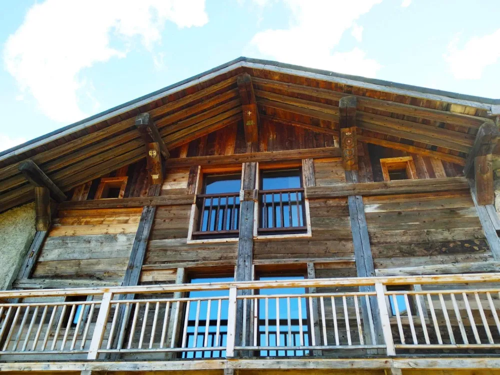 Grand appartement 13 places dans ancienne ferme les contamines montjoie