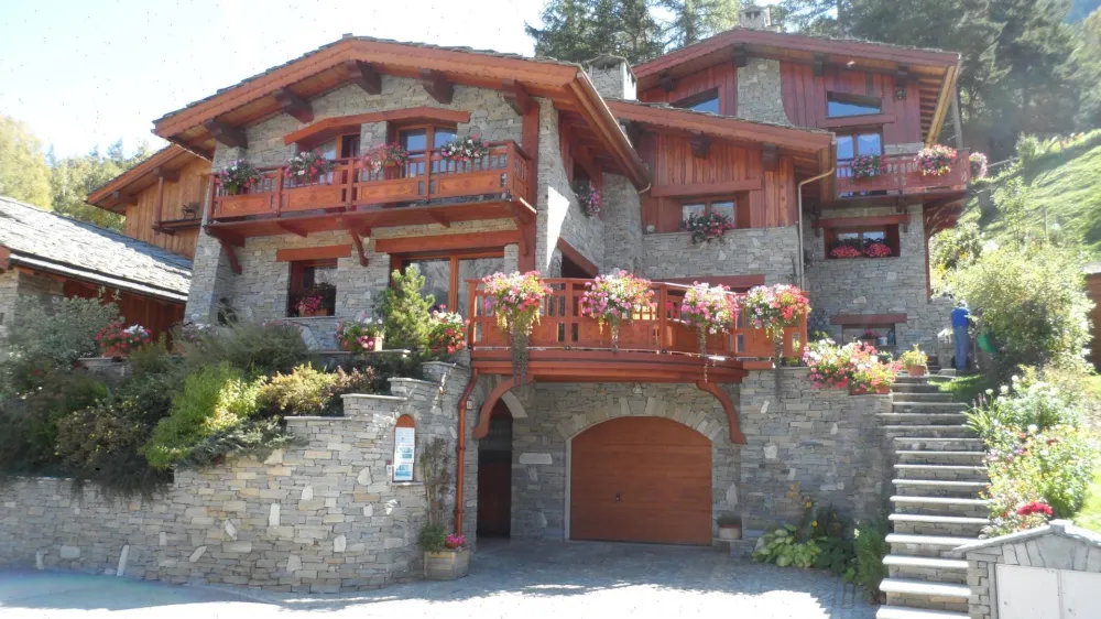Vue d'ensemble du chalet