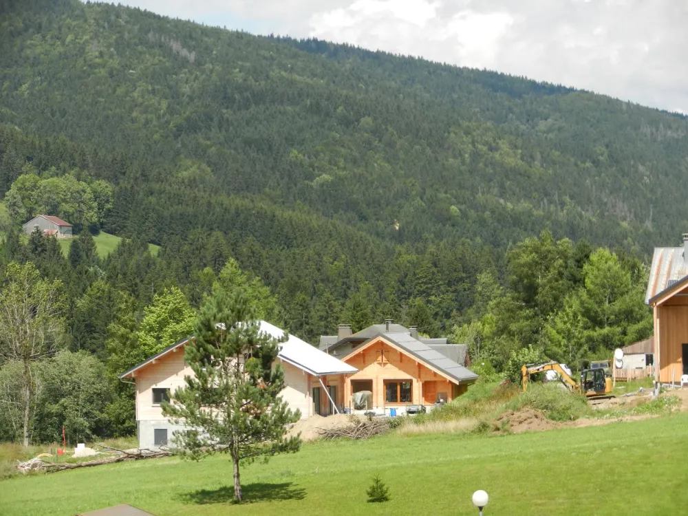 Le chalet l'été