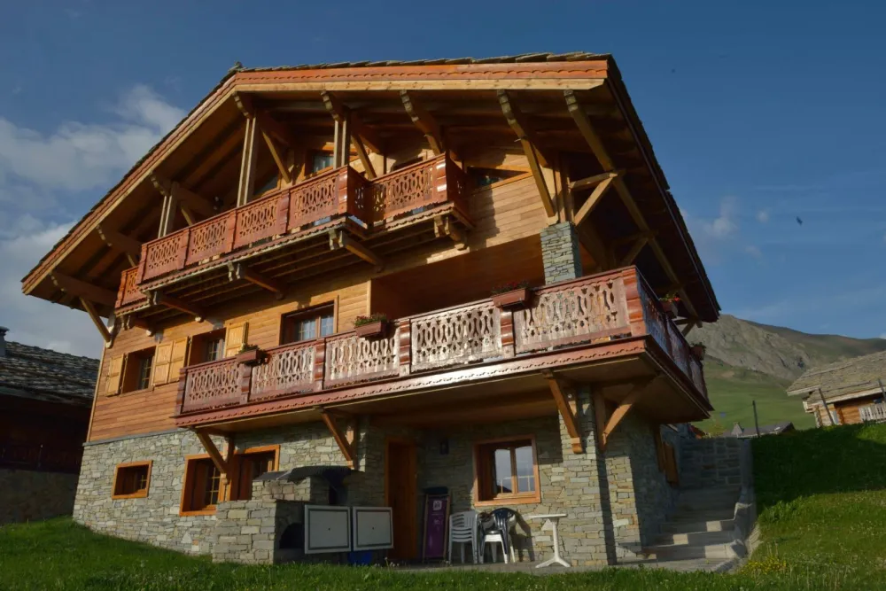Chalet en été