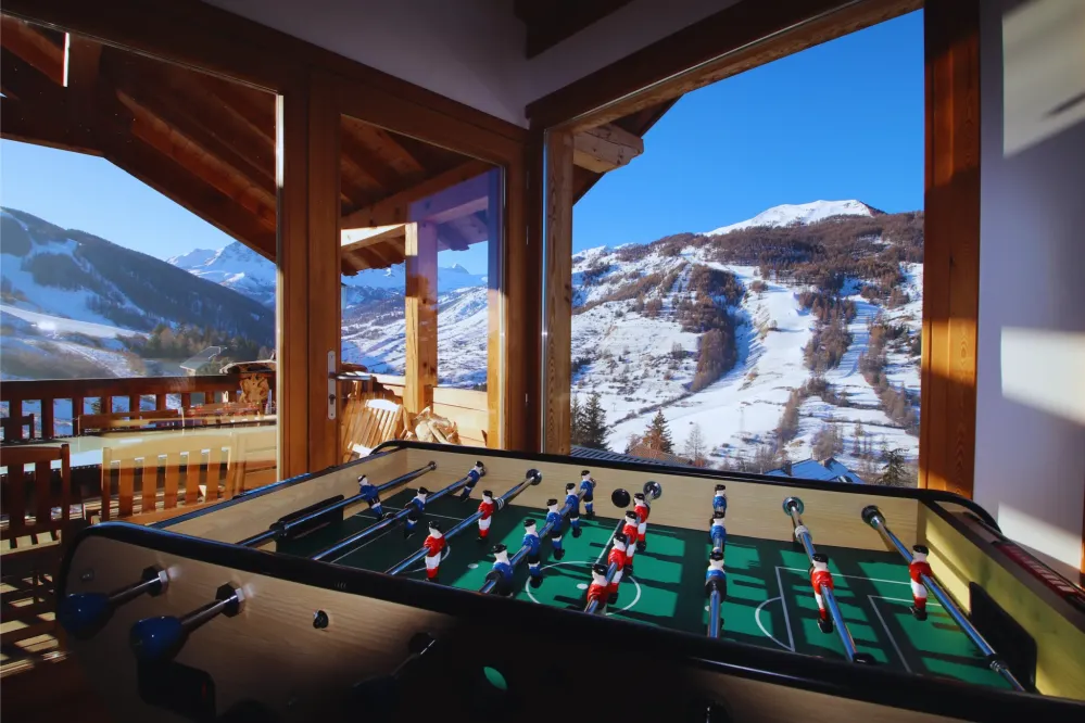 Chalet c vars 14 pers - domaine forêt blanche (185 km), jacuzzi, sauna
