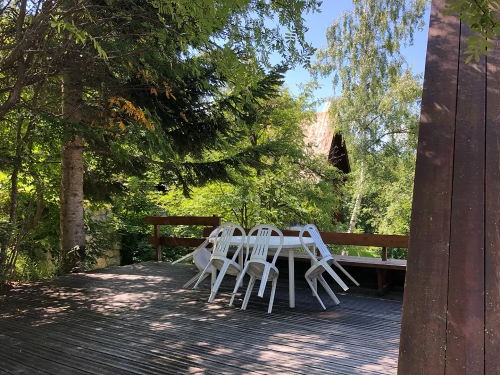 grande terrasse d'été