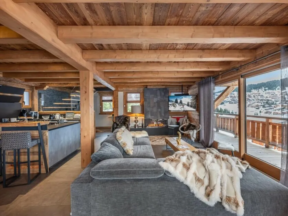 Location chalet b ...accès direct aux pistes de ski