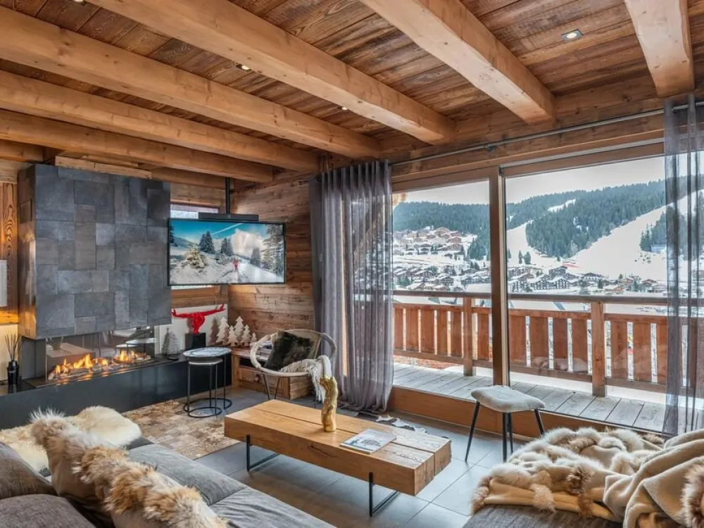 Location chalet b ...accès direct aux pistes de ski