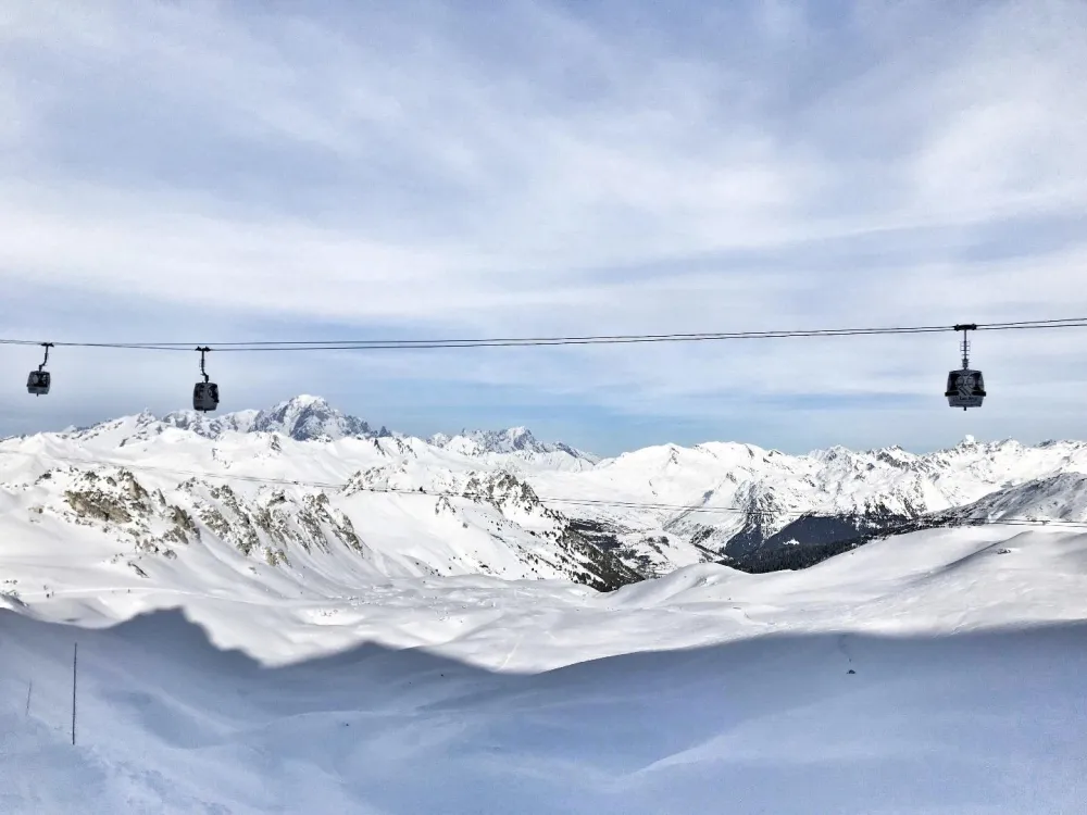 The PARADISKI LA PLAGNE ski area