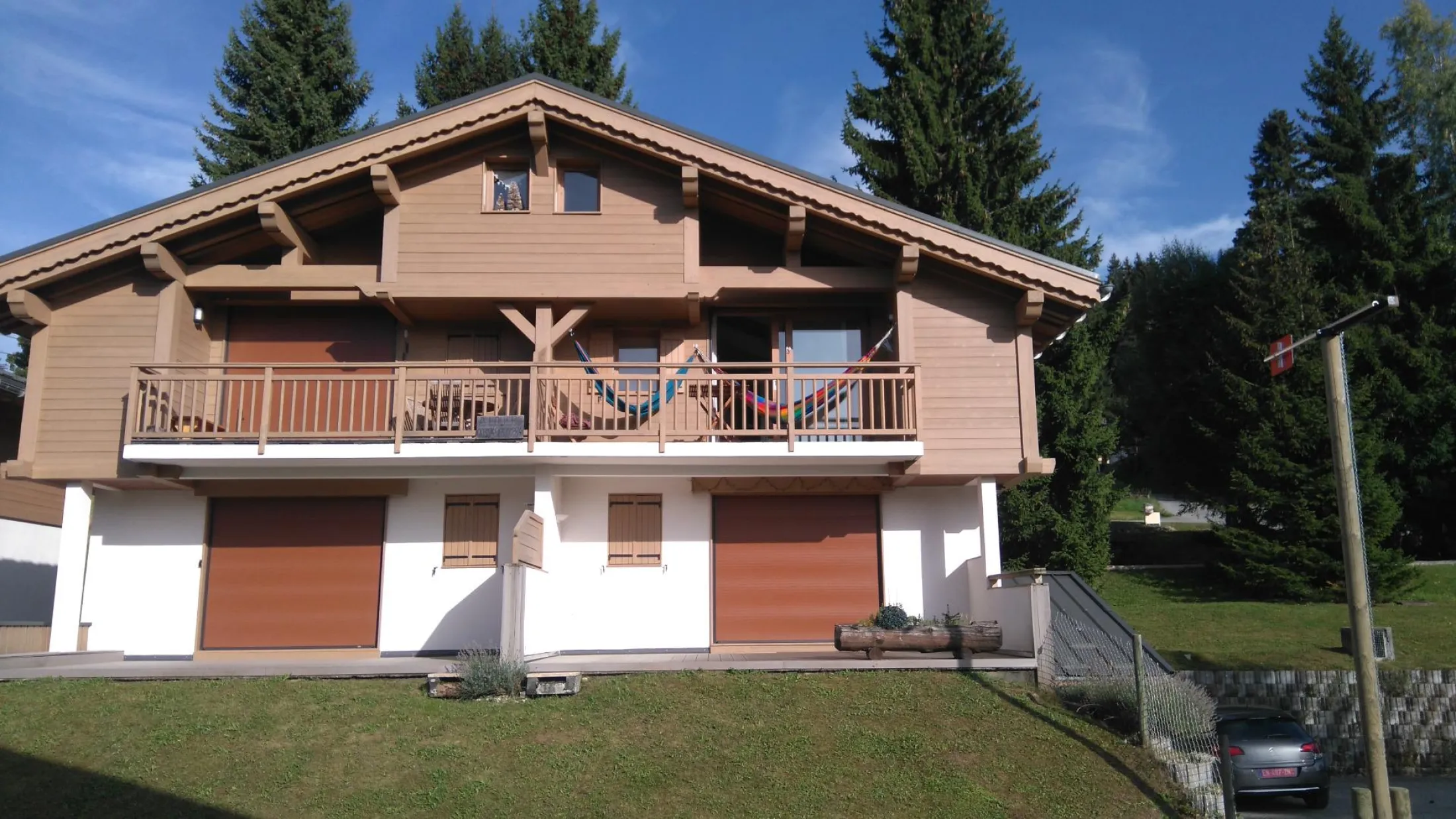 Le chalet en été
