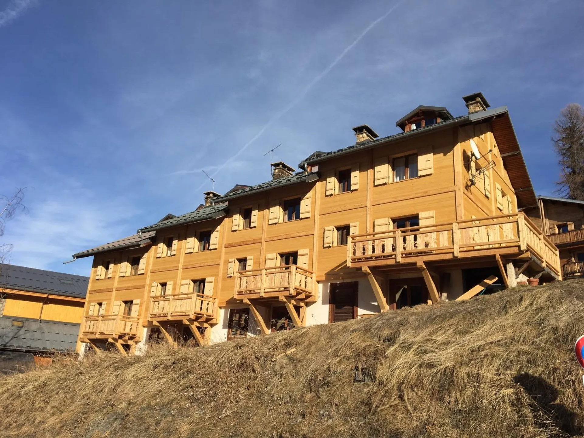 Les quatre freres à la plagne 1800.