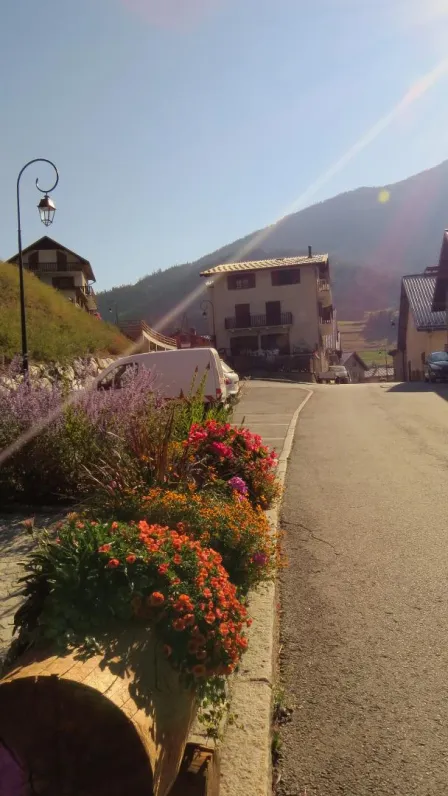 Arrivée au gite 