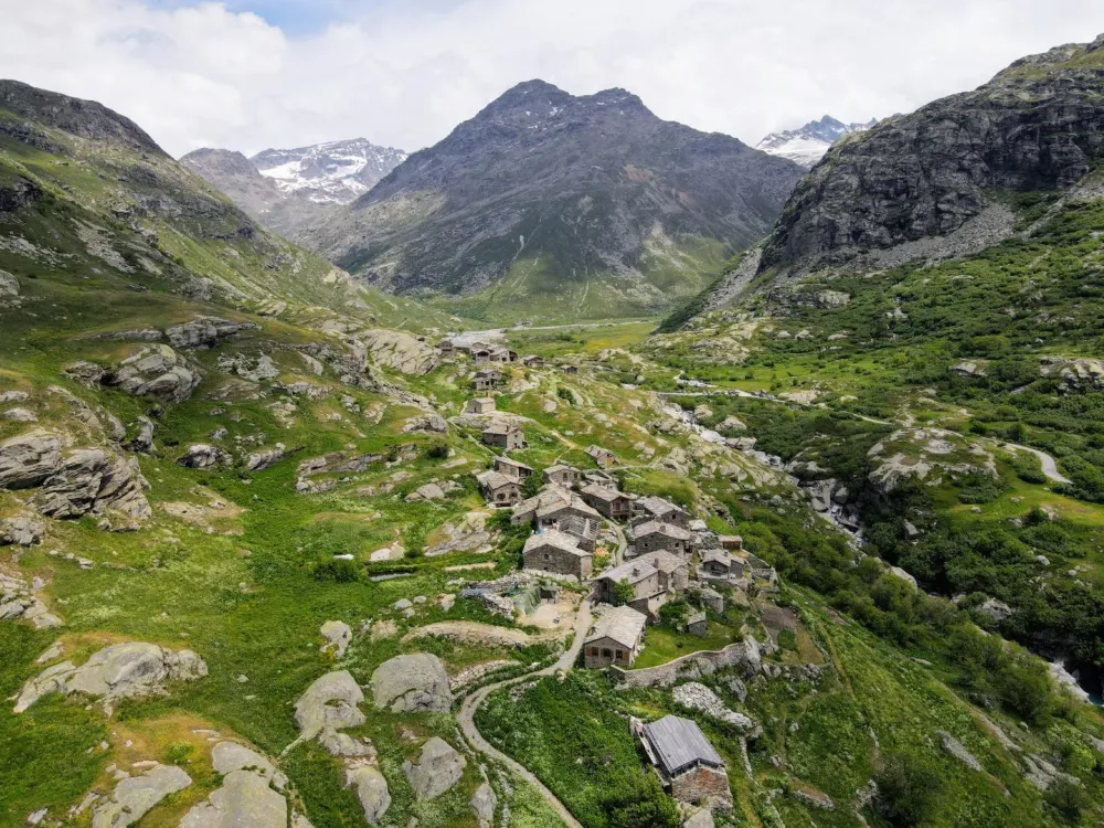 sur les sentiers de montagne