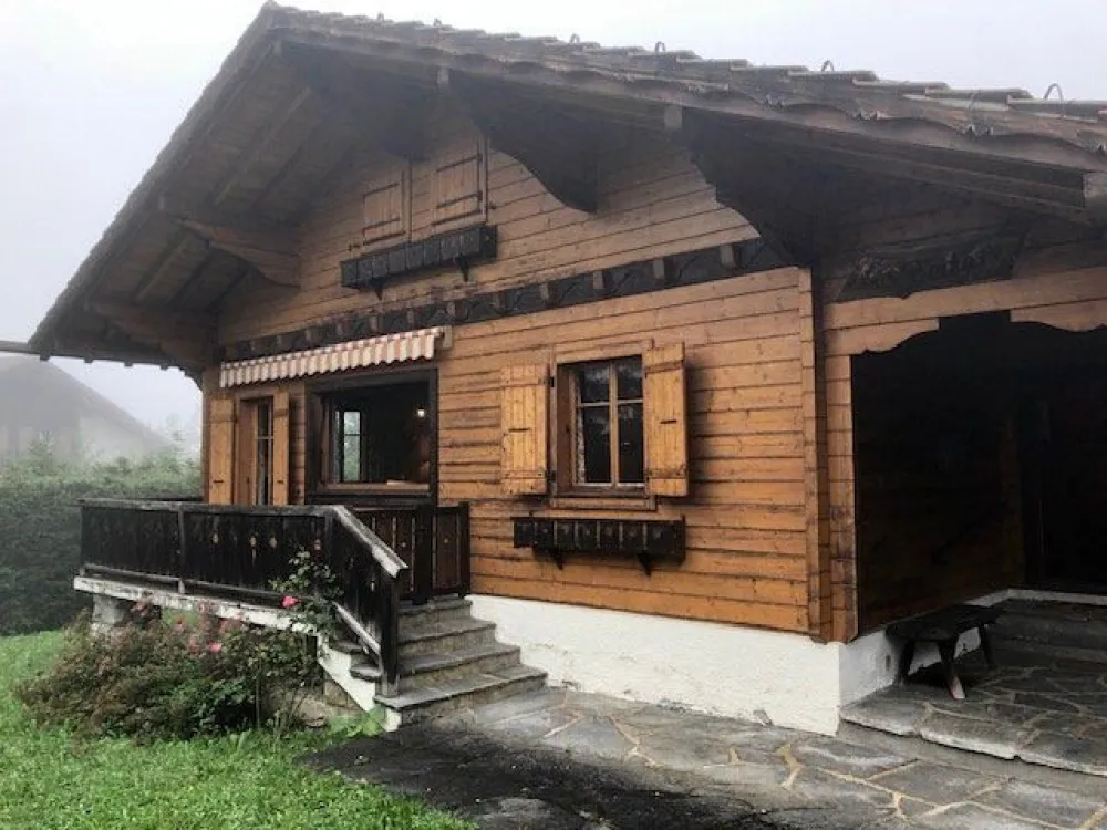 façade du chalet