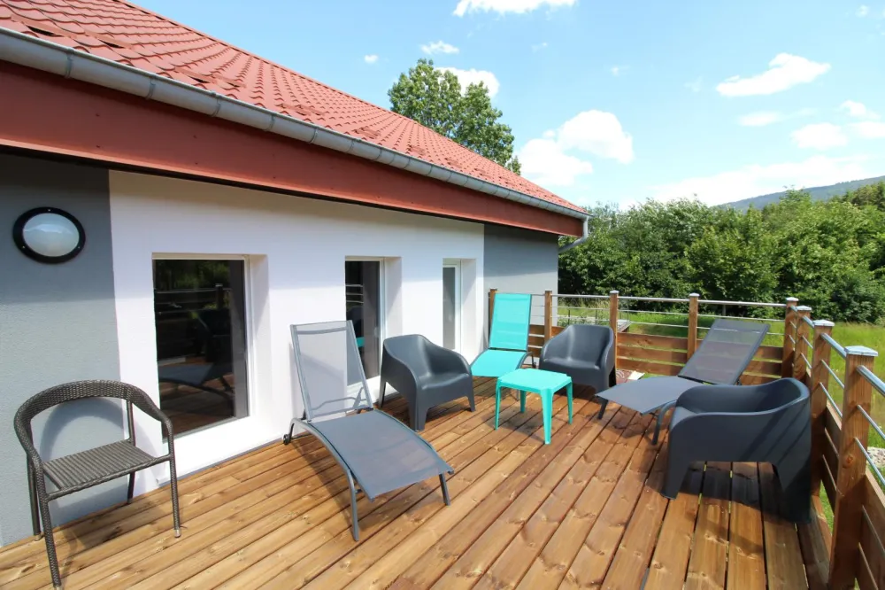 la terrasse de 40m2 au " hangar67 "