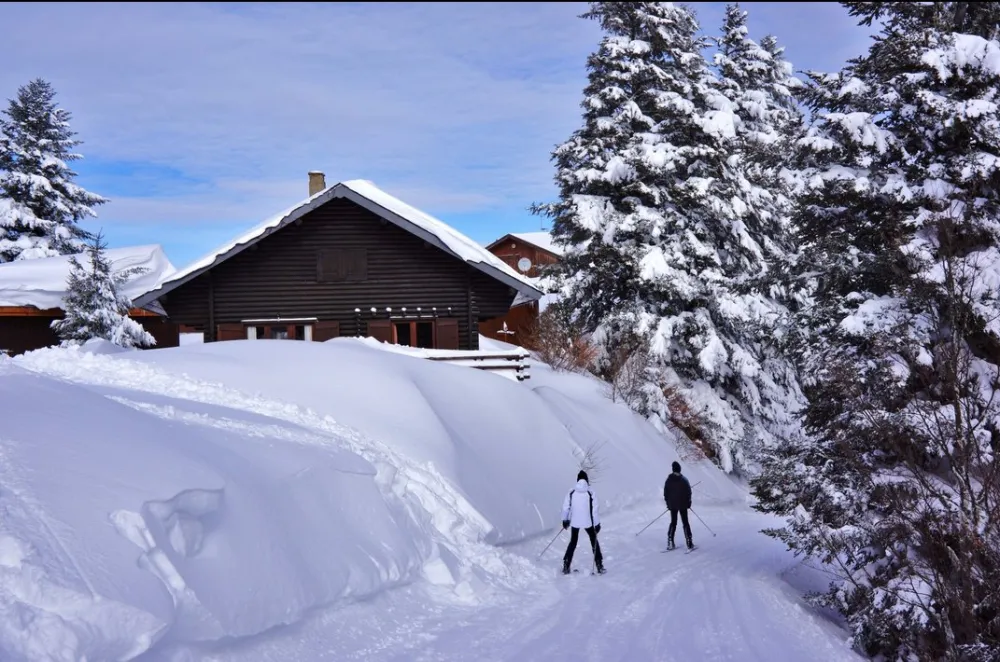Au pied des pistes ...