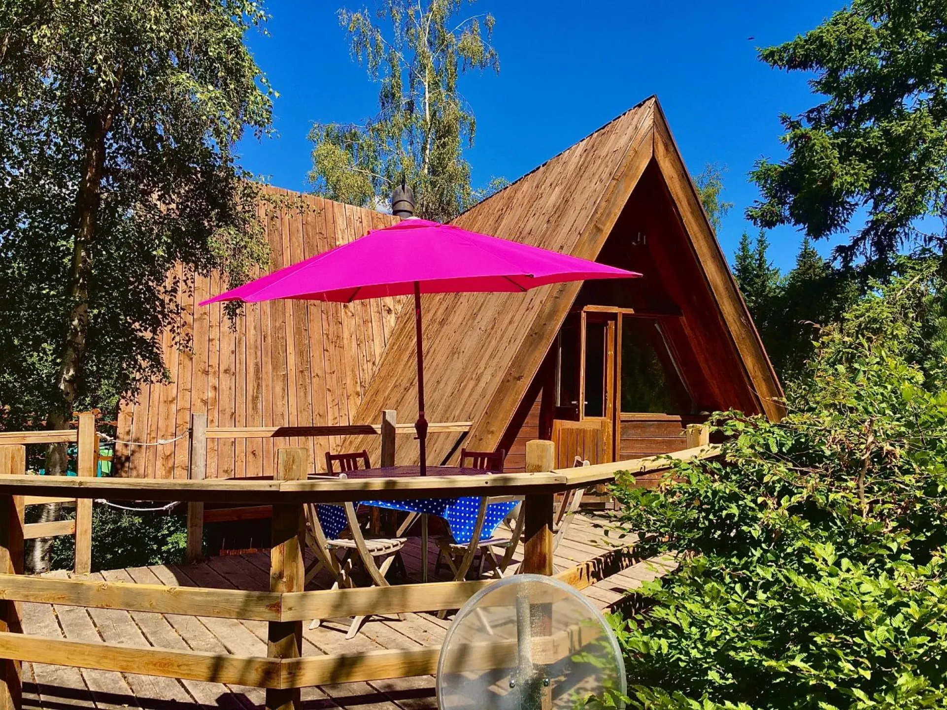 Chalet pointu (kintzelé)