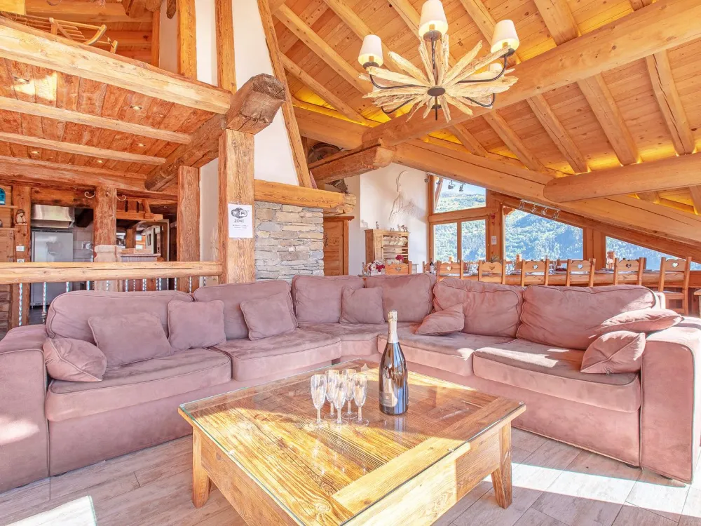 Chalet Perle des Neiges - séjour