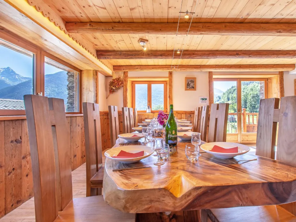 Chalet Farmhouse - coin repas