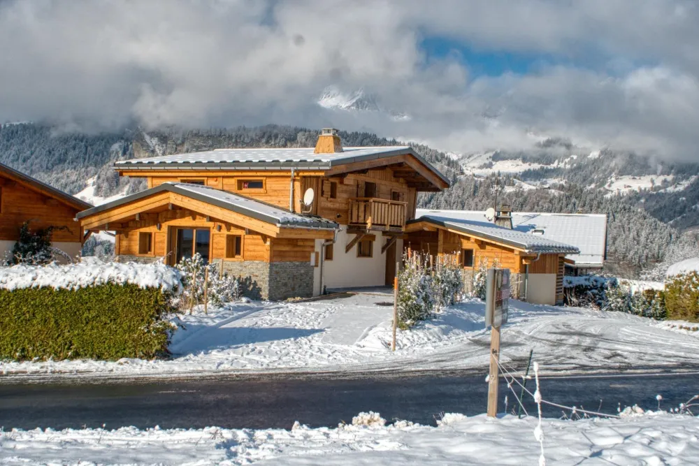 chalet l'Orignal vu des pistes