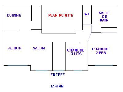 PLAN DE LOCATION SITUE AU RDC