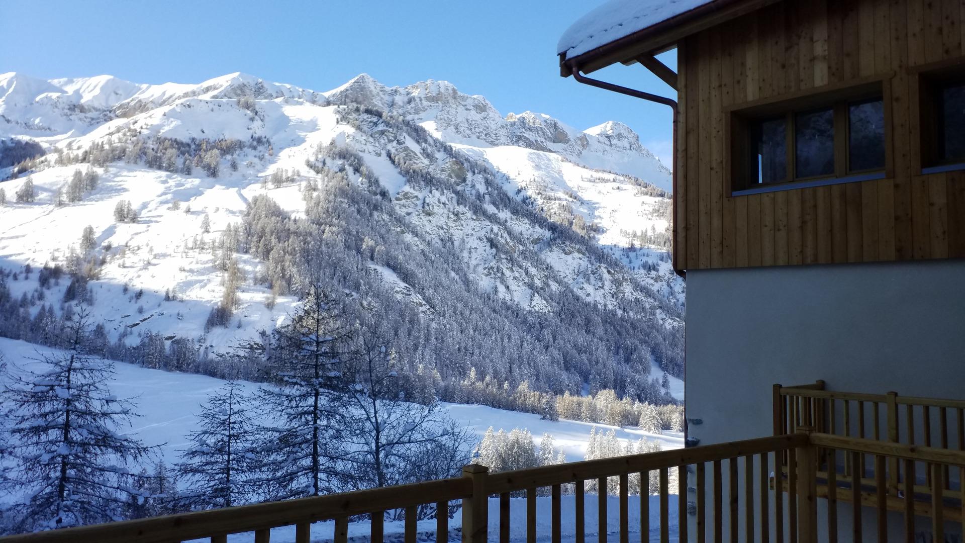 Vue du chalet
