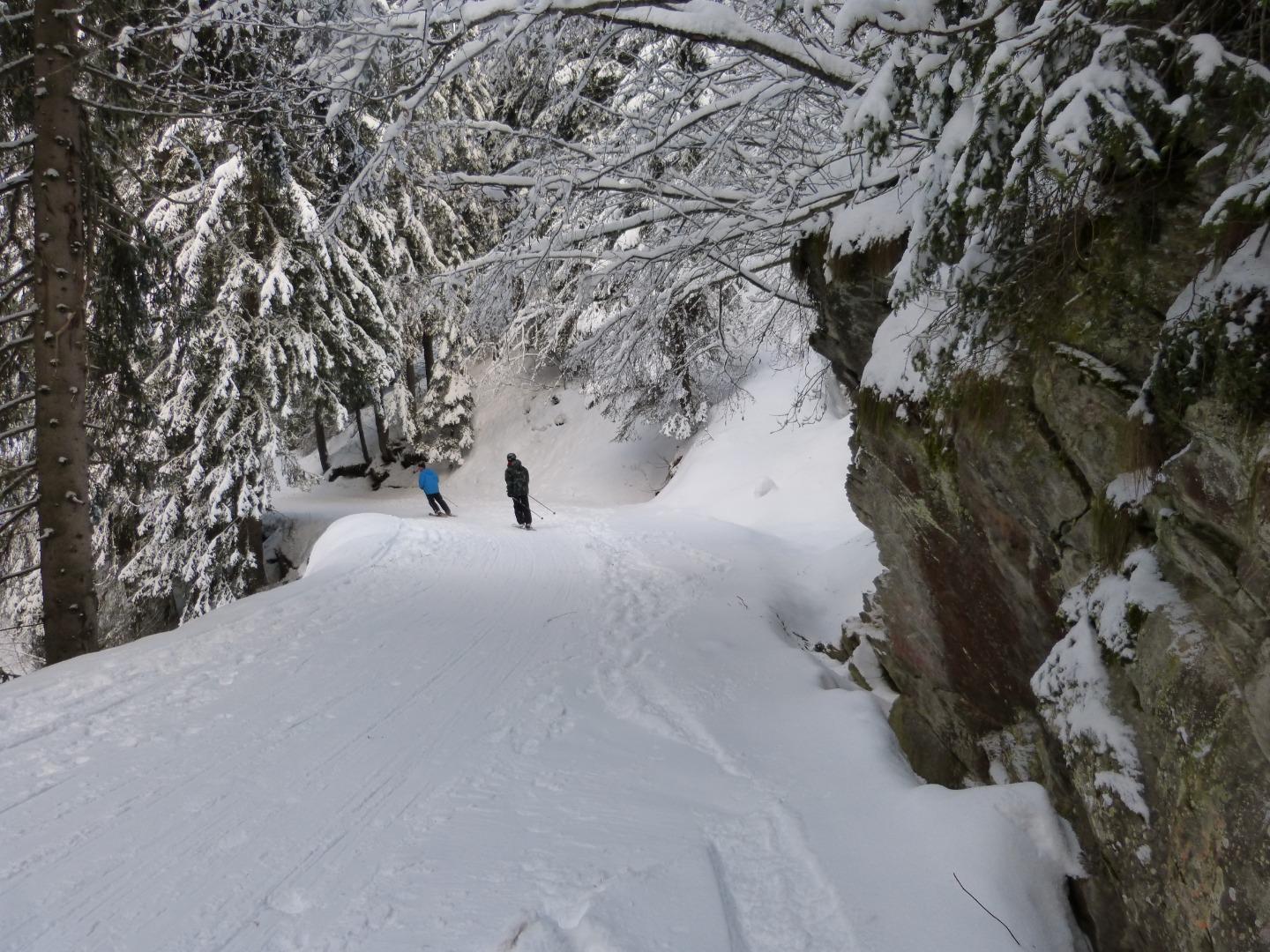 La piste de ski du Jeu
