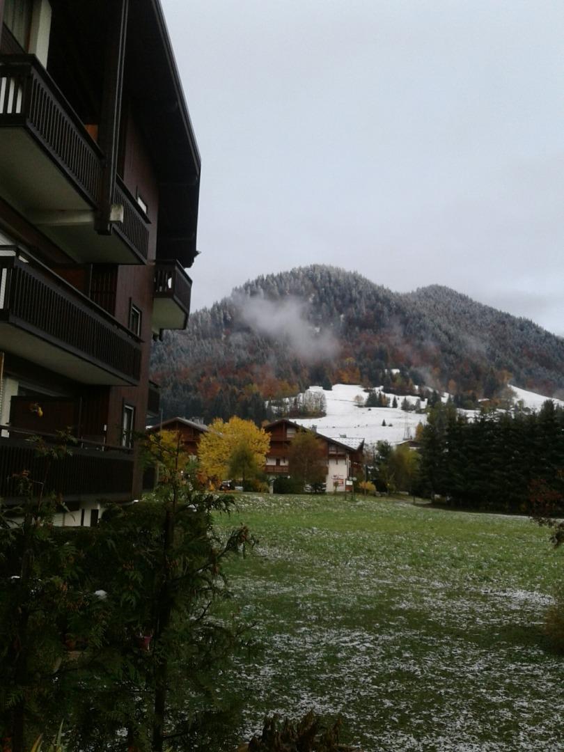 autre vue sur pistes de la terrasse
