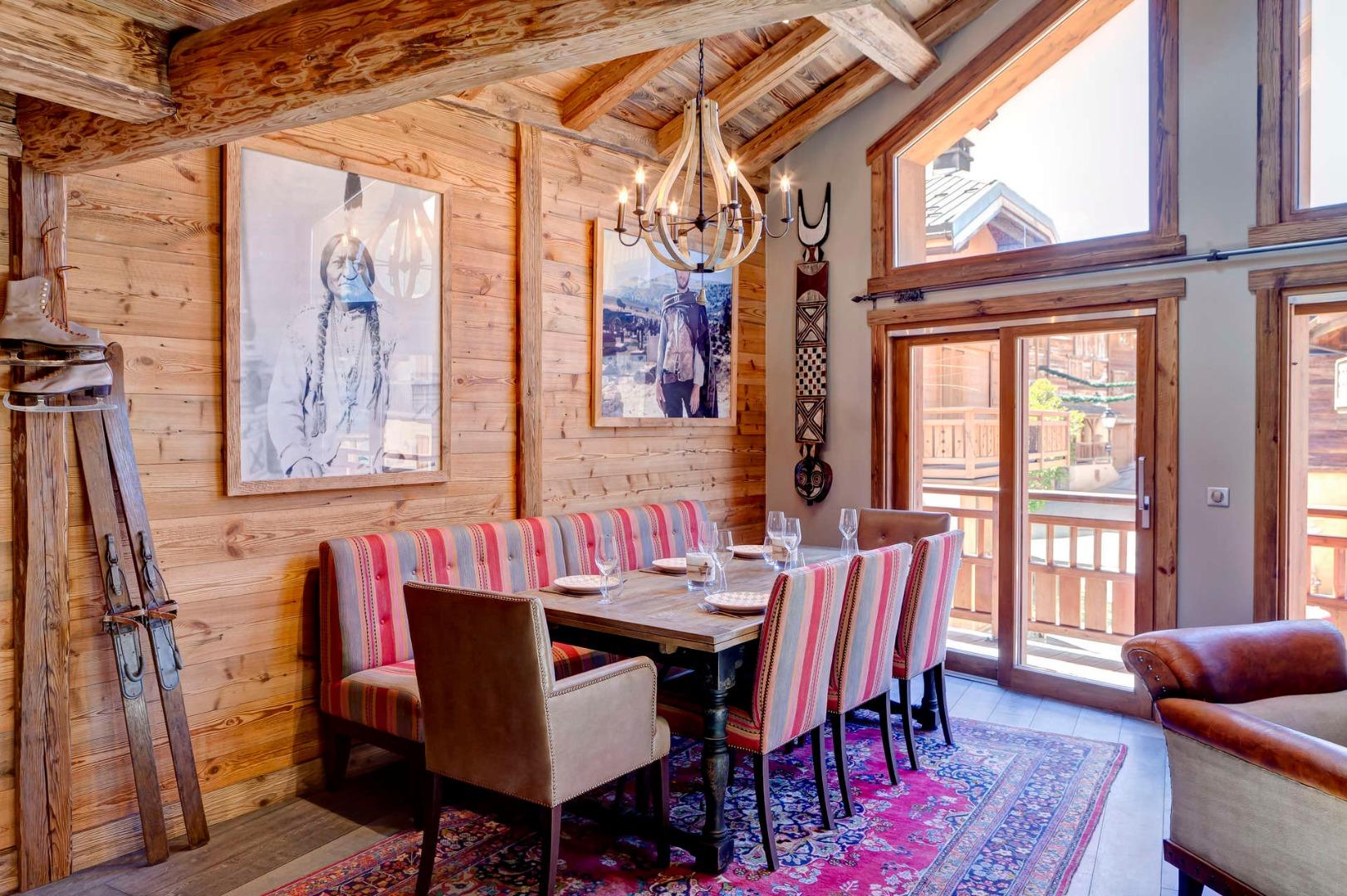 Salle à manger ouverte