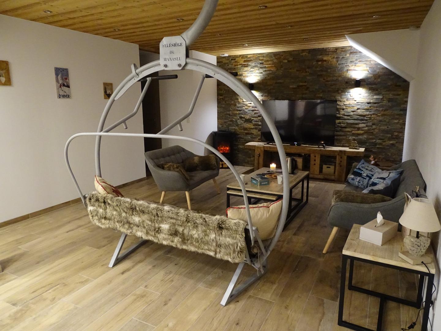 Chalet Manaslu - 8 personnes skis aux pieds