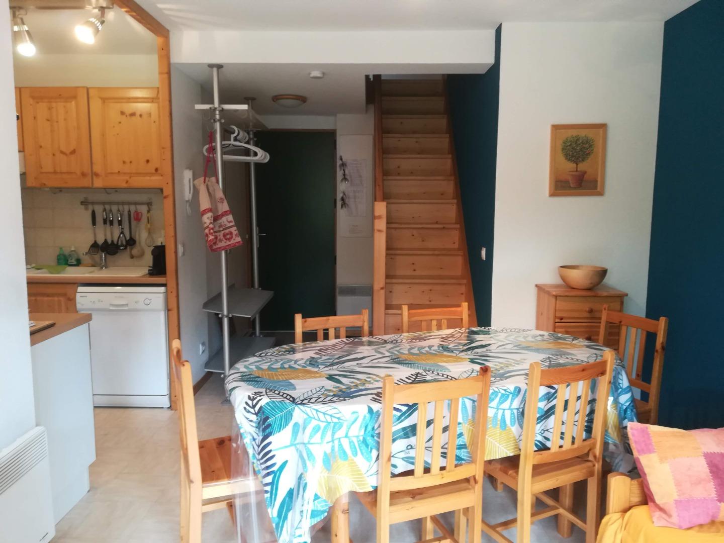 séjour vue sur entrée