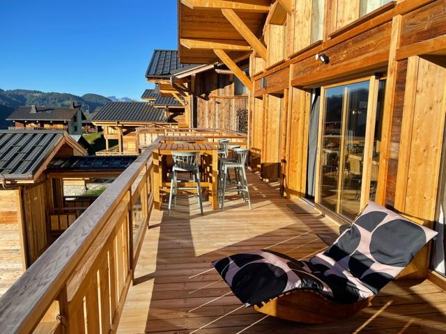 Façade sud chalet Alaska