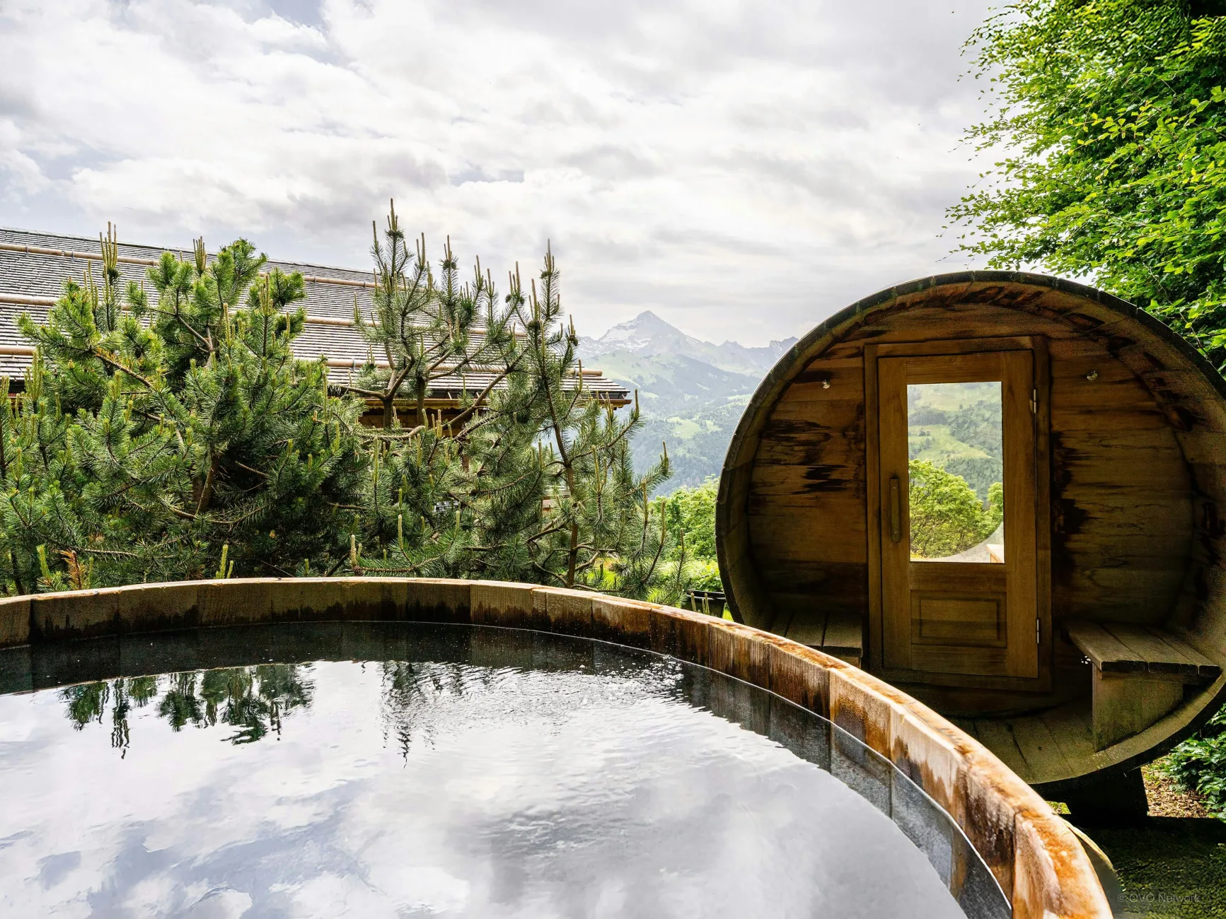 Jacuzzi et sauna
