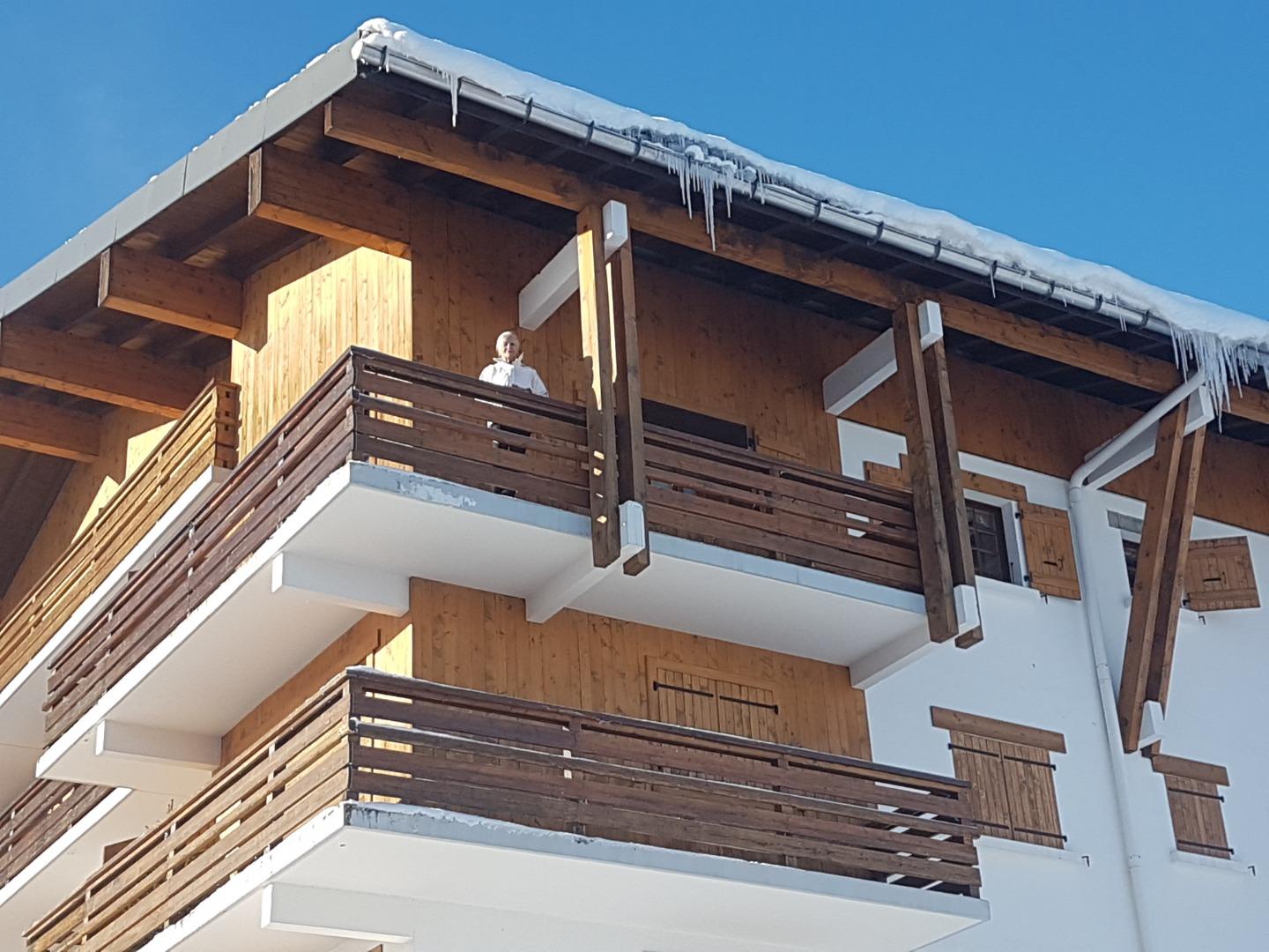 Balcons Vue chaine des Fiz et Mont Blanc