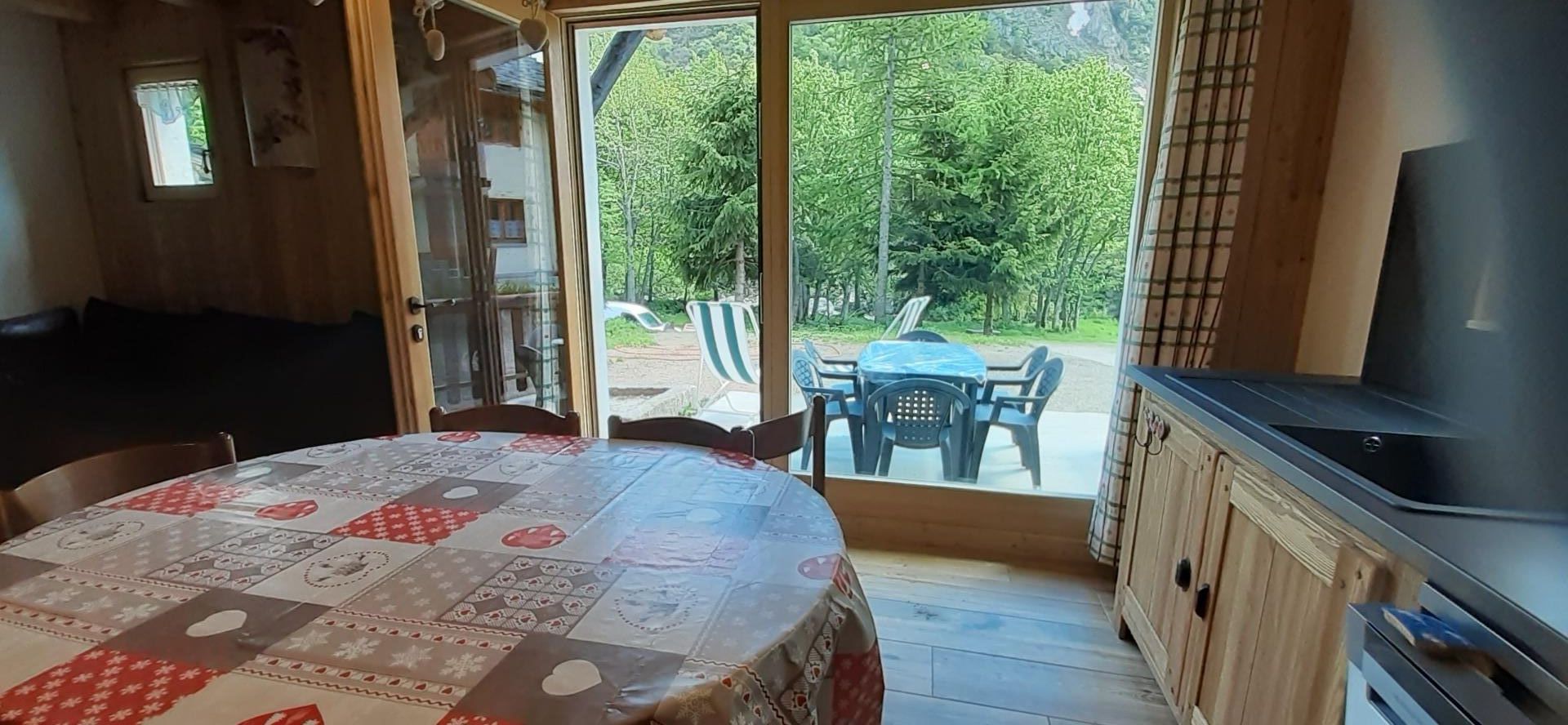 Vue sur terrasse