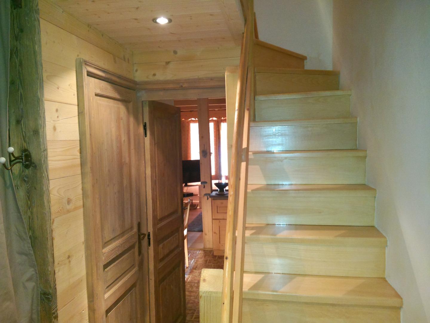 escalier étage haut