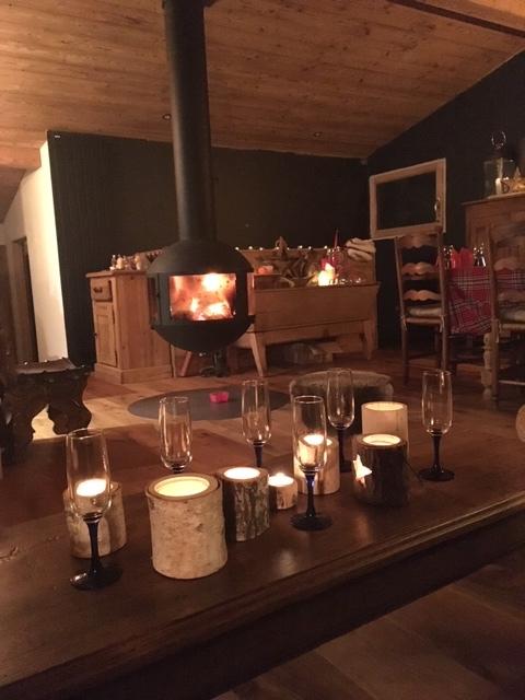 Ambiance cocooning au coin du feu