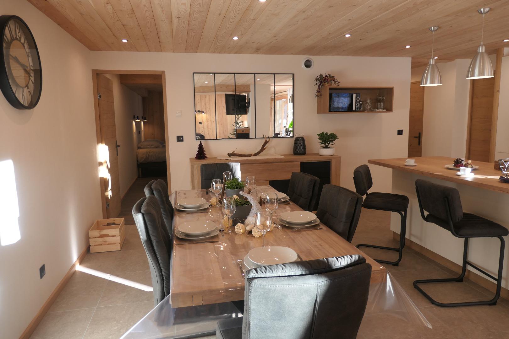 L'espace repas.