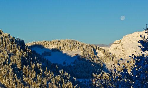 Vue sur les montagnes