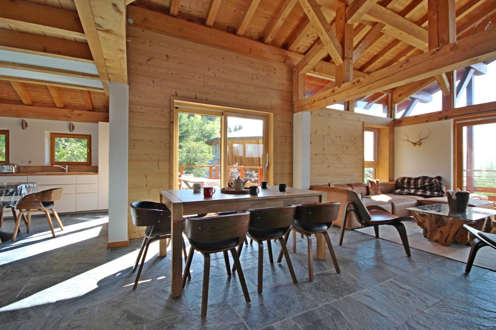 Chalet exceptionnel et spacieux pour 10 personnes aux Arcs 1800