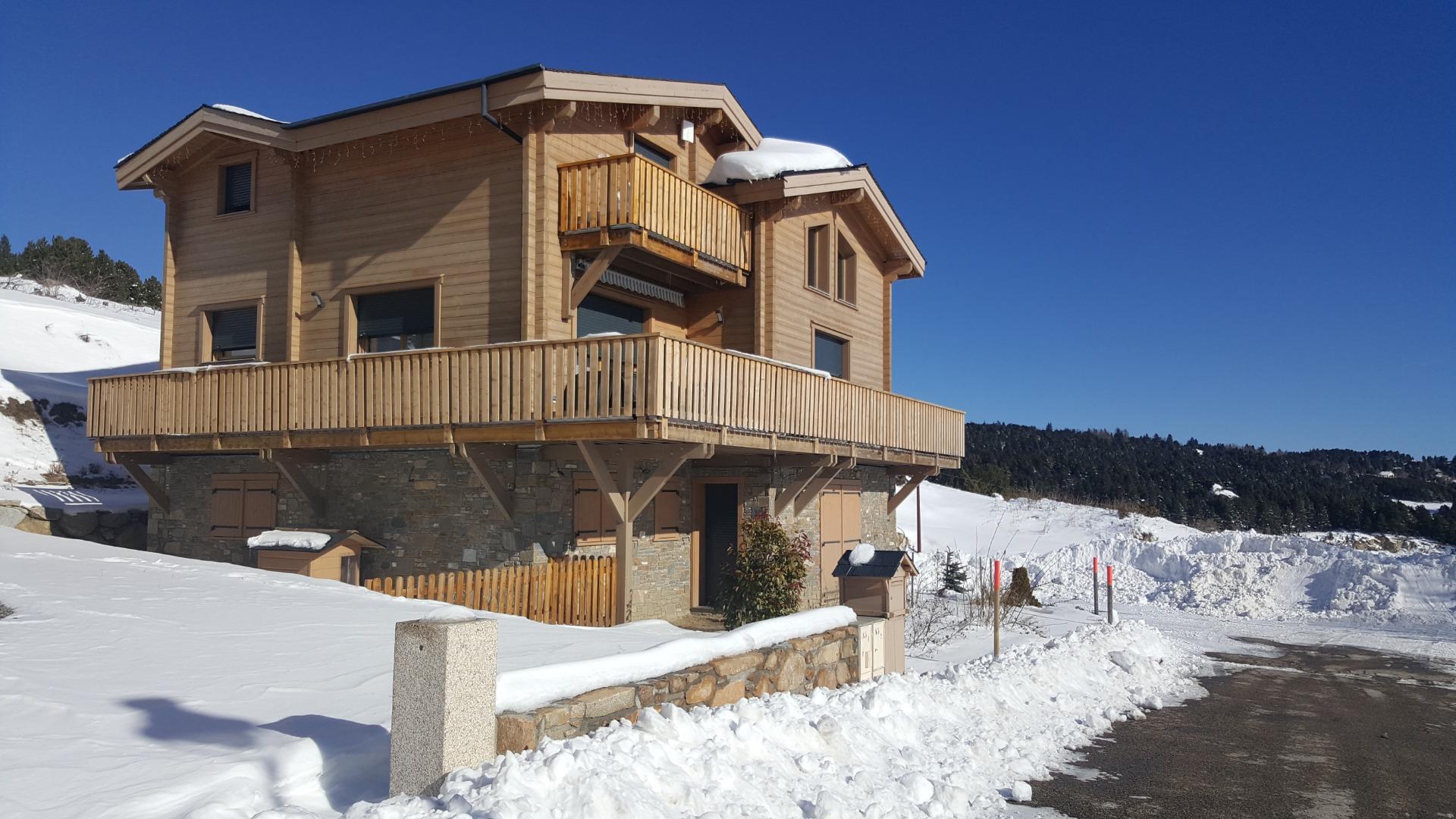 Charmant t3 6 couchages dans bas de chalet avec vue magnifique