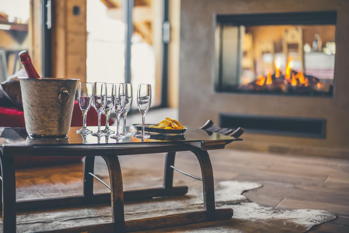 Apéritif au coin du feu 