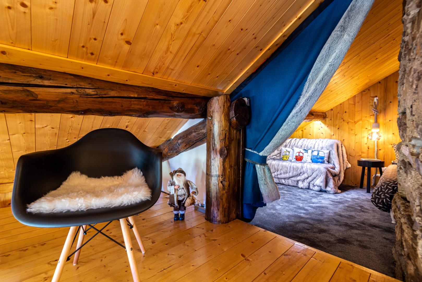 Chambre du haut