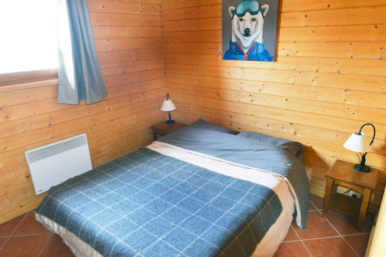 Chambre 1 au rez de chaussée