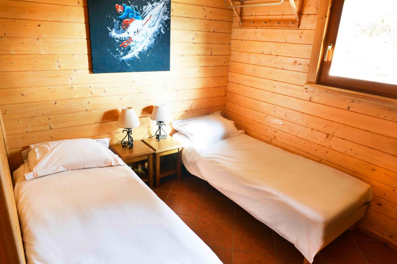 Chambre 2 au rez de chaussée