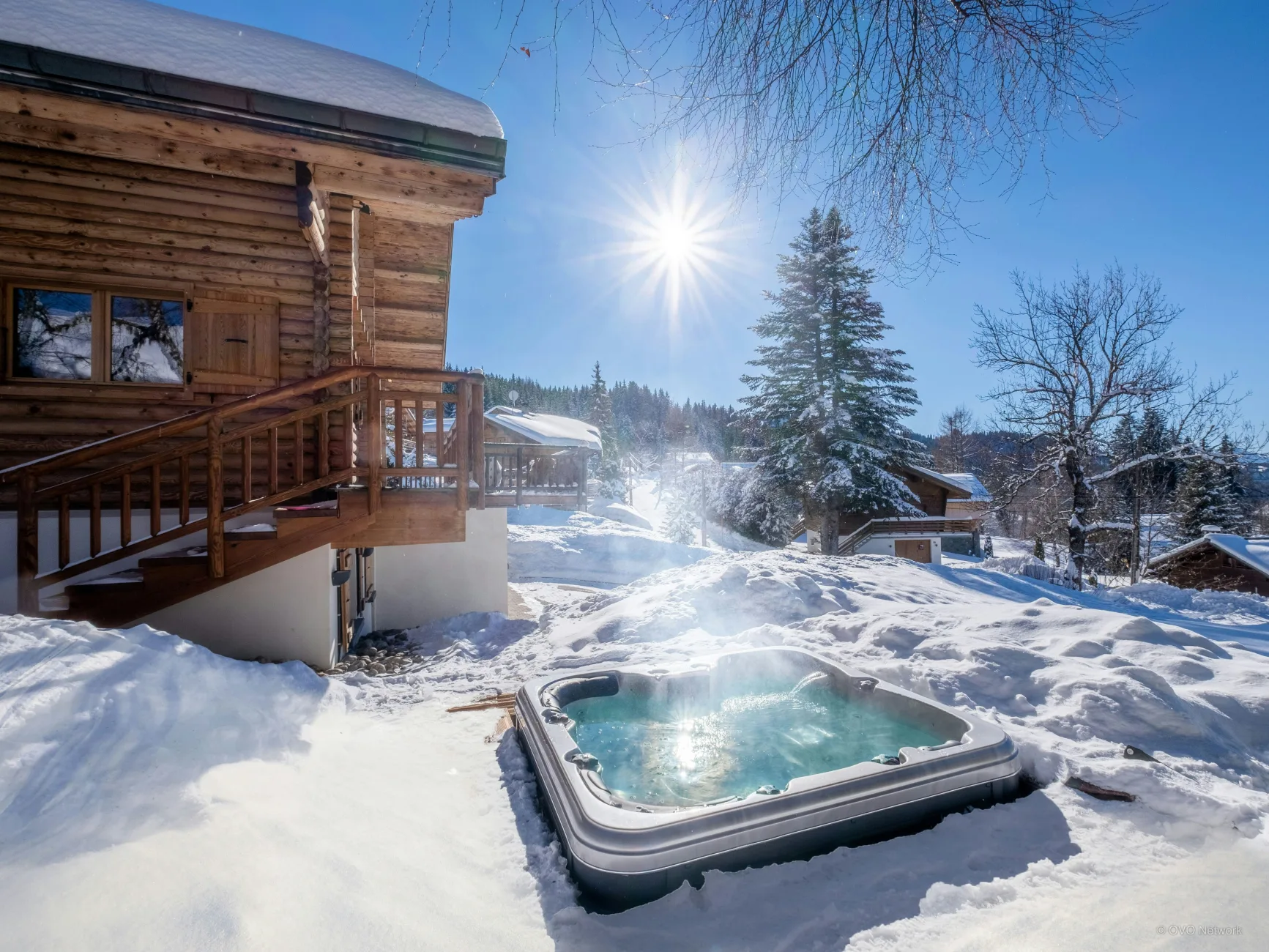 Vue de la propriété / Jacuzzi