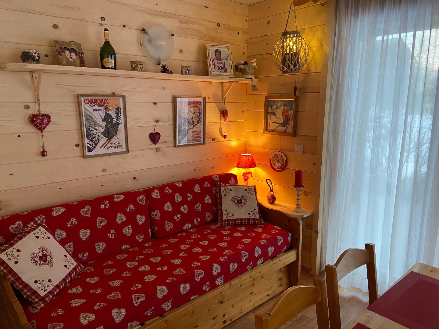 Séjour avec canapé gigogne