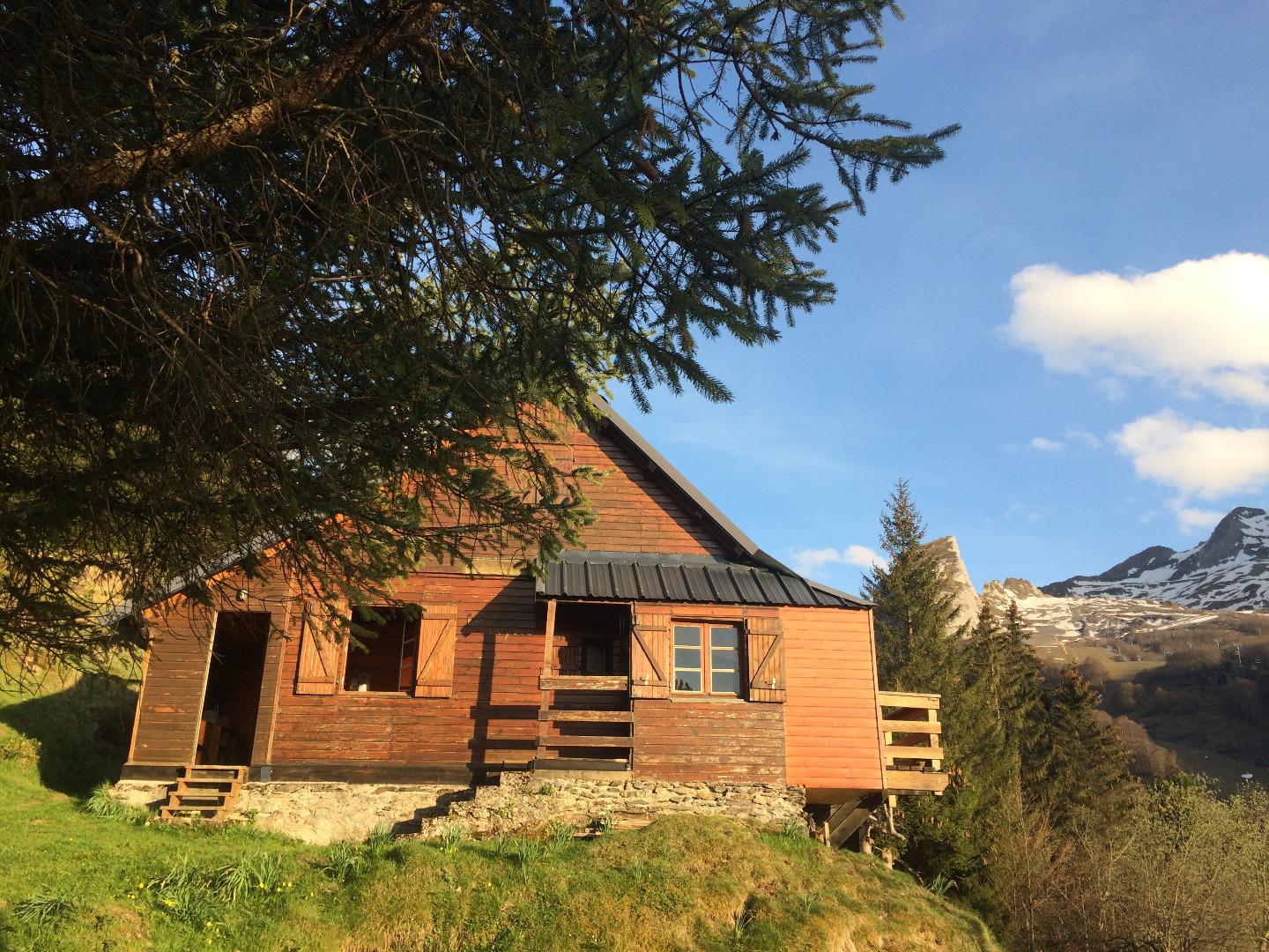 Le chalet en été
