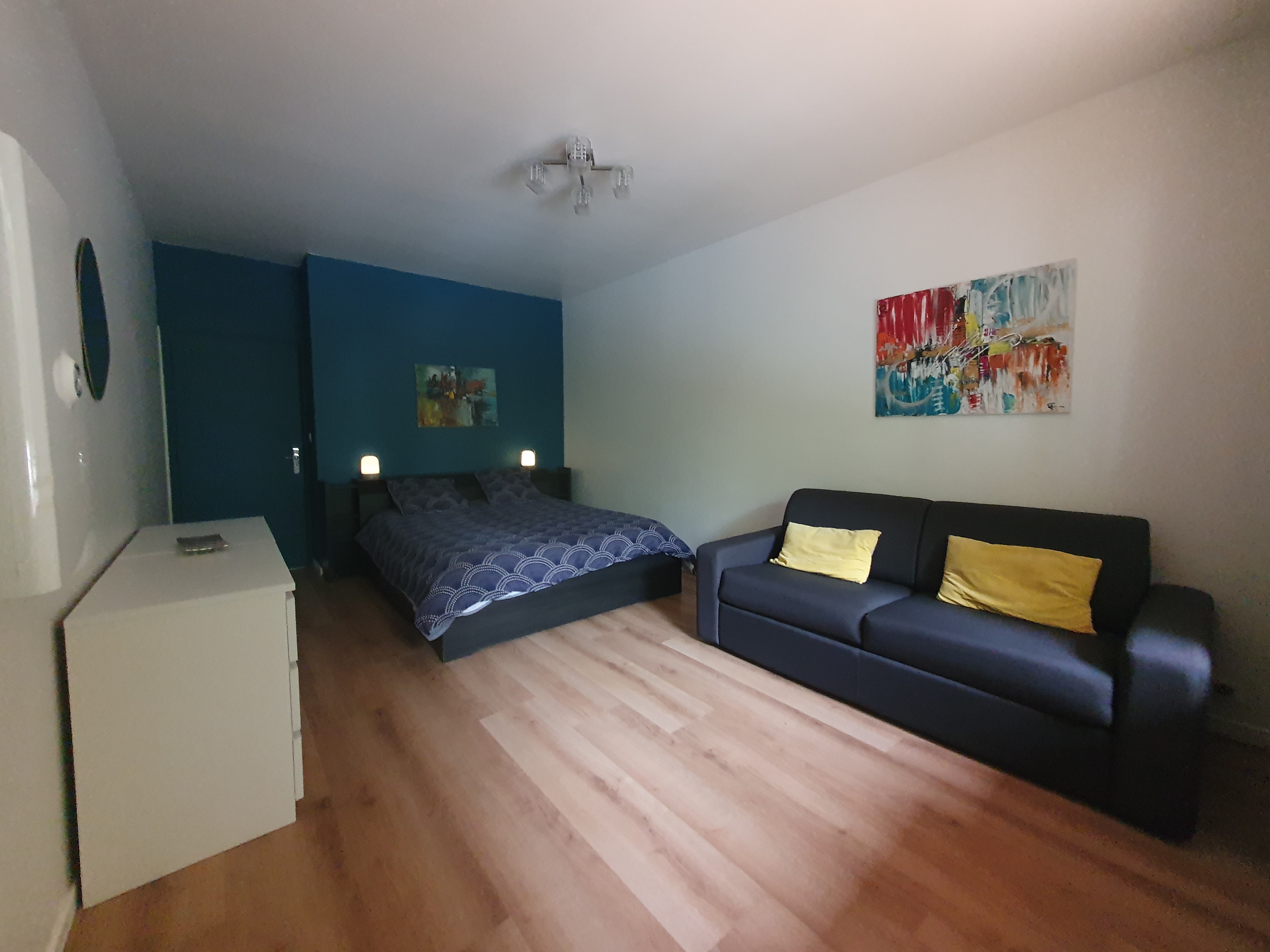 Chambre lit 160 + canapé BZ 140
