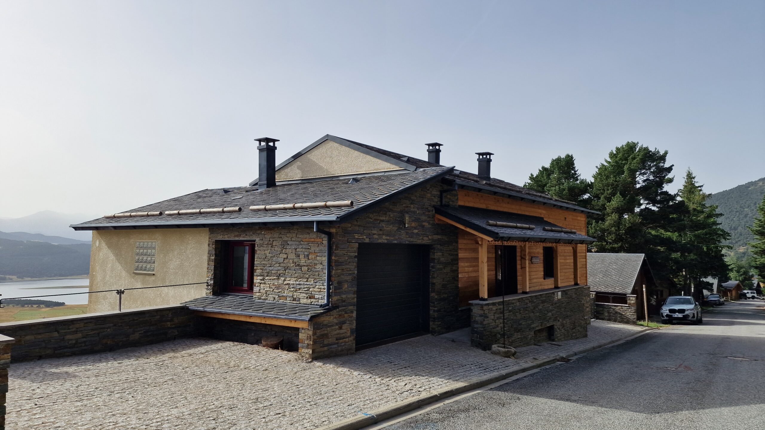 Le chalet : rez-de-chaussée